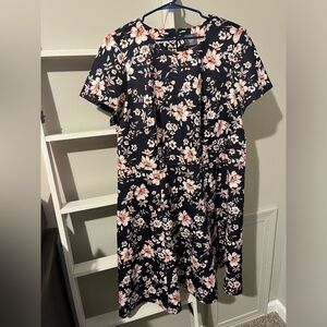 Vince Camuto Midi Floral Dress